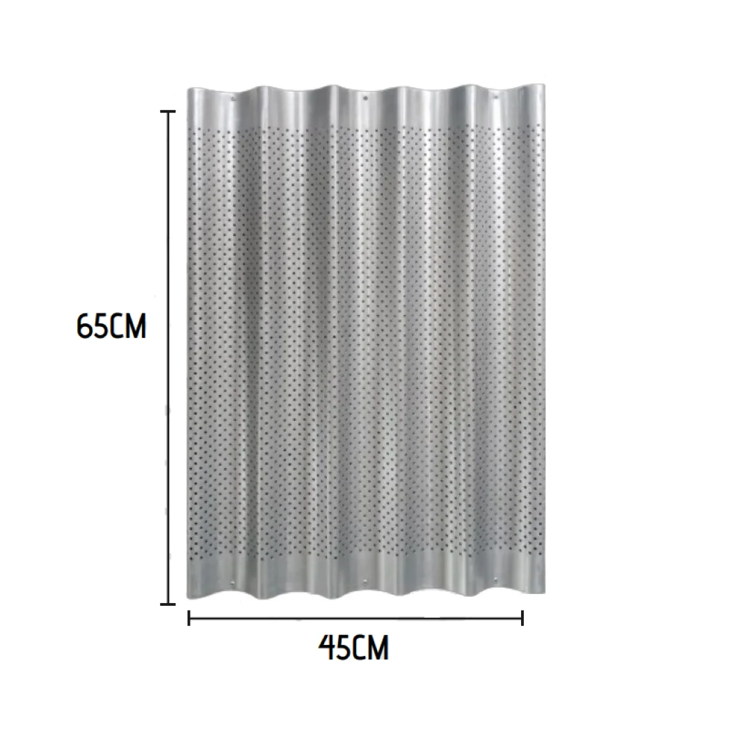 Molde para pan baguette